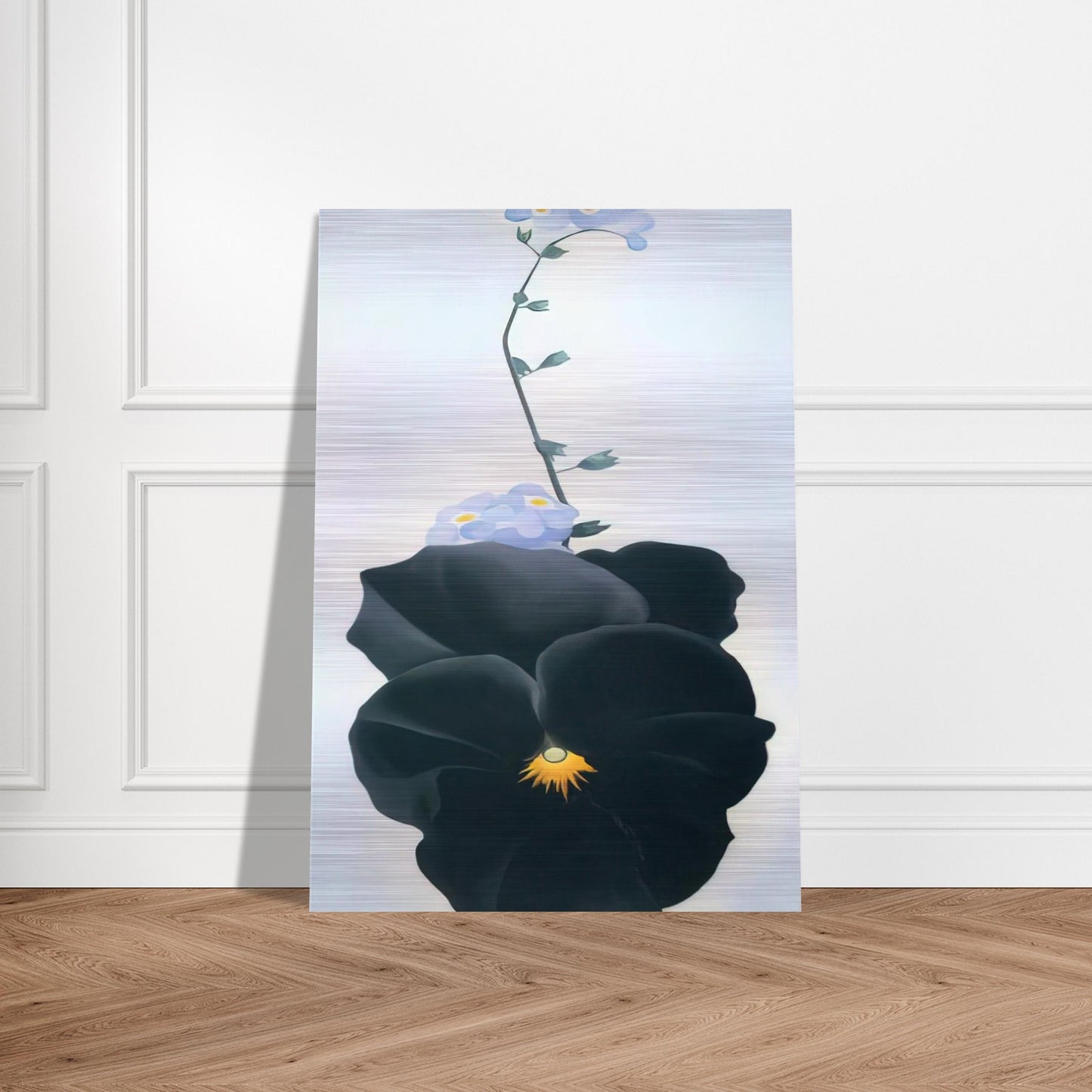 Pansy - Georgia O'Keeffe Brushed Aluminum Print - 70x100 cm / 28x40 inches | Georgia O'Keeffe Aluminum Print | Georgia O'Keeffe Prints