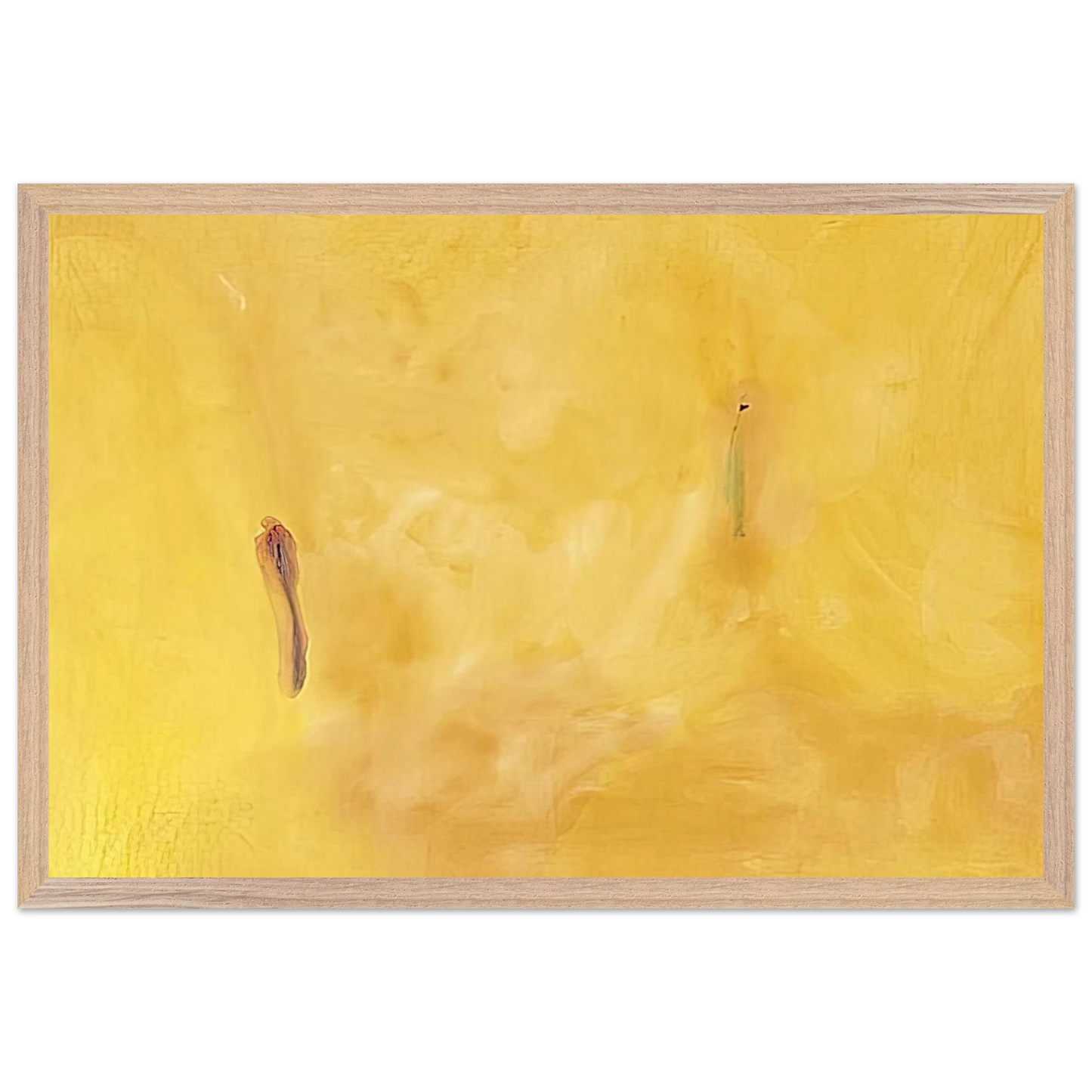 Helen Frankenthaler - Earliness - 1975 Wall art - 30x40 cm / 12x16 inches - Premium Wooden Framed Poster With Fine Art Paper - White frame