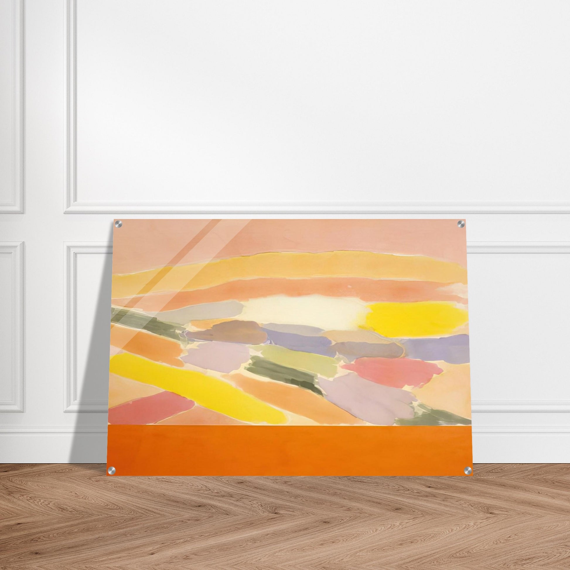 Arielle - 1978 - Ronnie Landfield Acrylic Print - 70x100 cm / 28x40″ inches | Ronnie Landfield Wall Art | Ronnie Landfield Prints