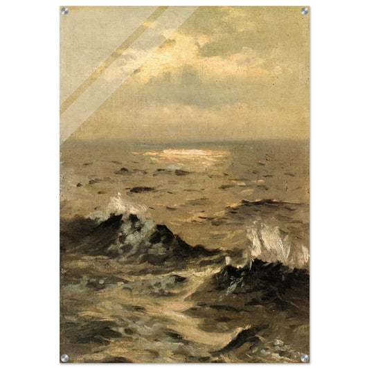 Seascape - John Singer Sargent Acrylic Print - 70x100 cm / 28x40″ inches | John Singer Sargent Wall Art | John Singer Sargent Prints