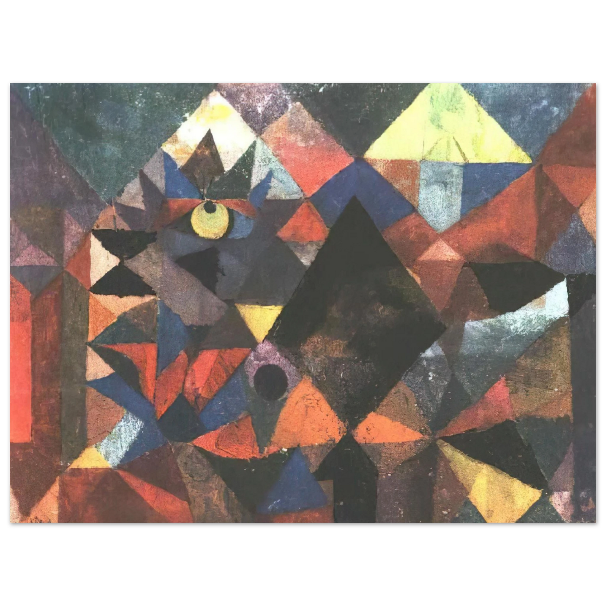 Paul Klee - THE LIGHT AND SO MUCH ELSE 1931 Fine Art Poster - Default Title
