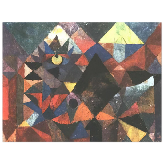 Paul Klee - THE LIGHT AND SO MUCH ELSE 1931 Fine Art Poster - Default Title