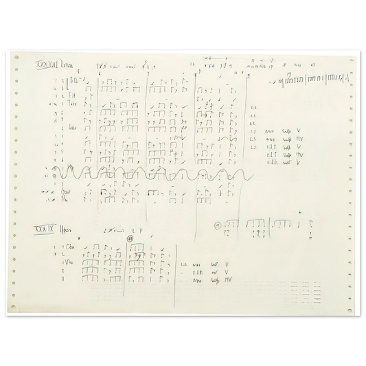 John Cage - Cheap Imitation - 1971 Fine Art Poster - Default Title