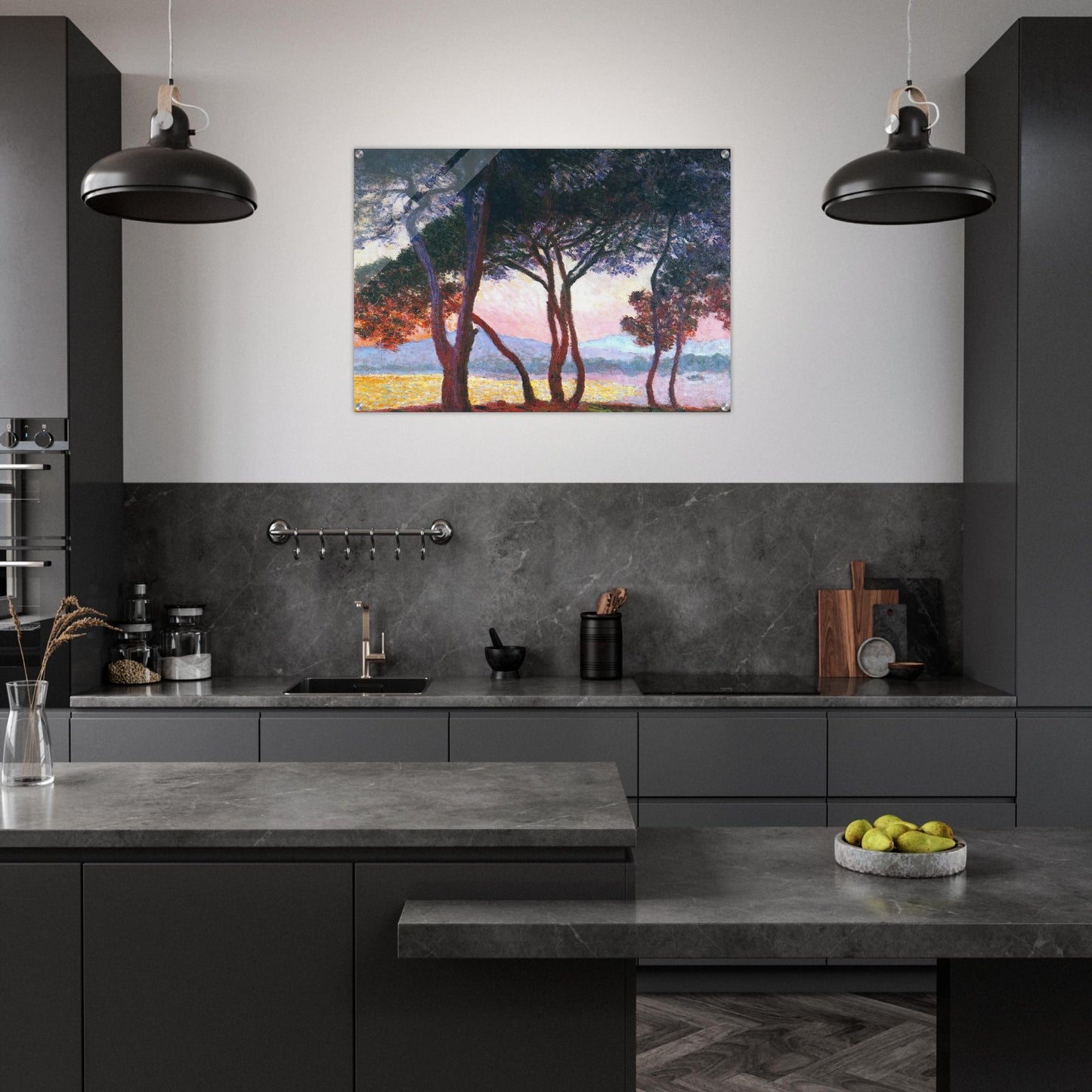 Juan-les-Pins - claude monet Acrylic Print - 70x100 cm / 28x40″ inches | claude monet Wall Art | claude monet Prints