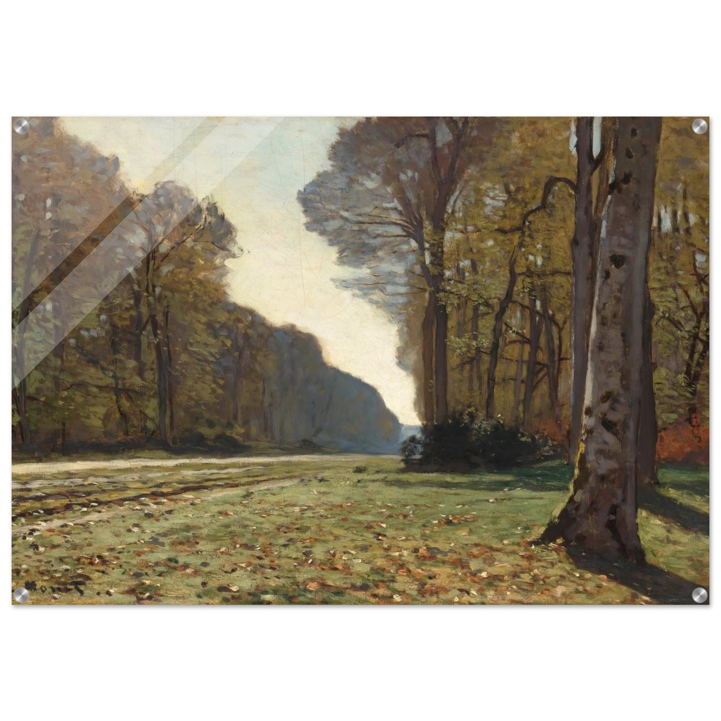 The Pave de Chailly - claude monet Acrylic Print - 70x100 cm / 28x40″ inches