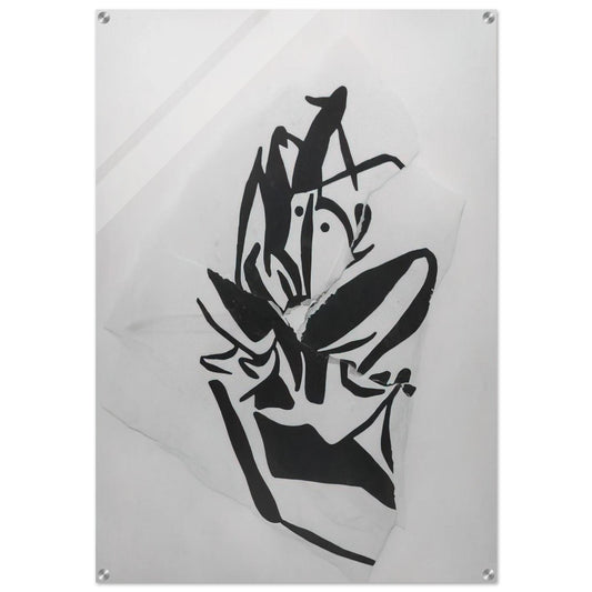 Torn-Up Woodcut - Jean Arp Acrylic Print - 70x100 cm / 28x40″ inches