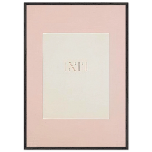 Lettera di un convalescente - 1976 - Antonio Calderara Framed Art Print – Black Wooden Frame - Default Title - -Framed Art Print