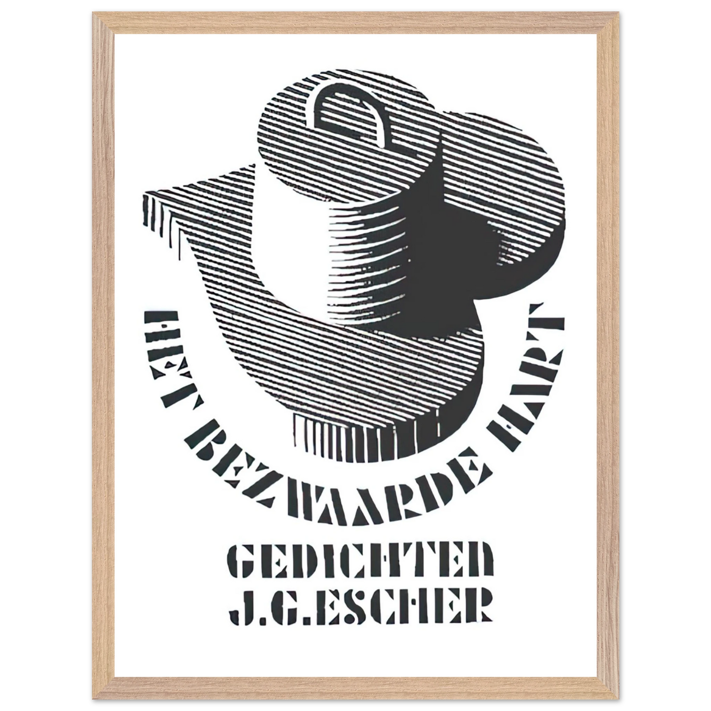MC Escher - ESCHER (26) Wall Art - 60x80 cm / 24x32 inches - Fine Art Poster - -