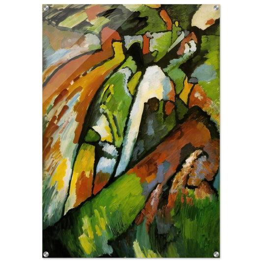 IMPROVISATION 7 1910 - Wassily Kandinsky Acrylic Print - 70x100 cm / 28x40″ inches