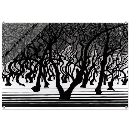 ESCHER (9) - MC Escher Acrylic Print - 70x100 cm / 28x40″ inches | MC Escher Wall Art | MC Escher Prints