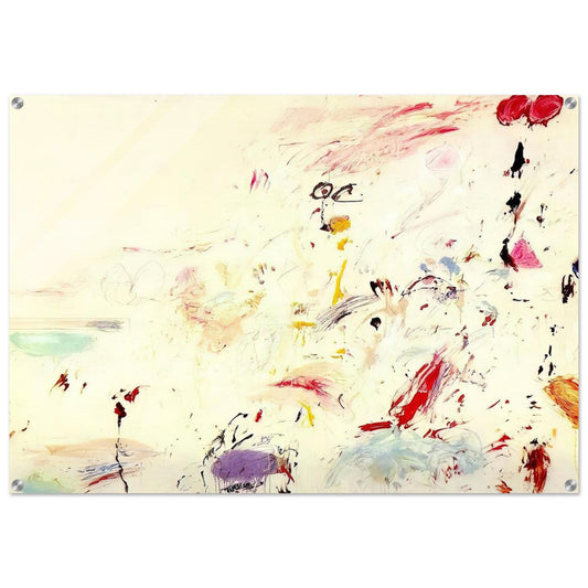 Bay of Naples - Cy Twombly Acrylic Print - 70x100 cm / 28x40″ inches