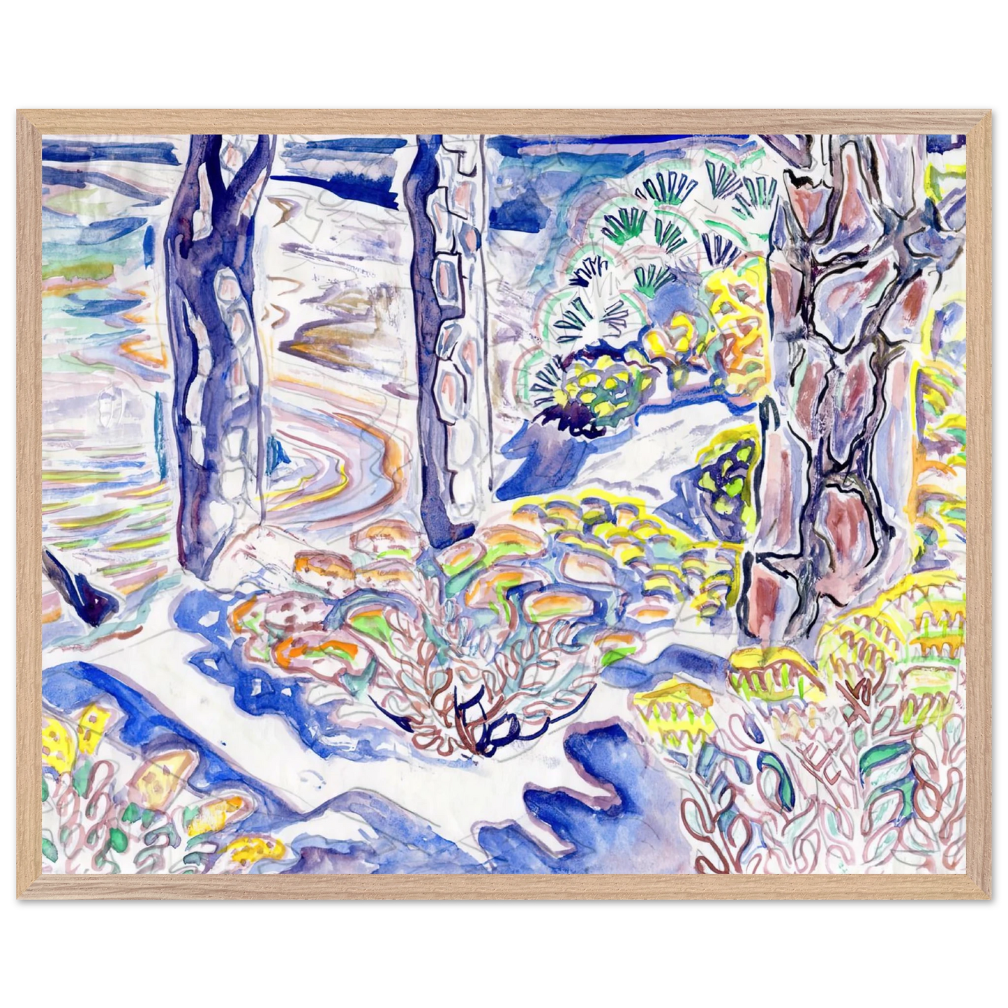 Walter Inglis Anderson - Walter Anderson Wall art - 21x29.7 cm / 8x12" - Fine Art Poster - -