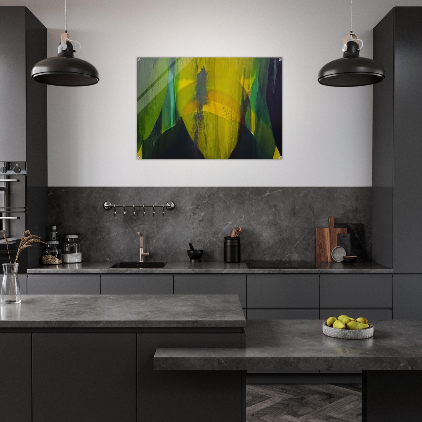 Phenomena Lasting Dawn - Paul Jenkins Acrylic Print - 70x100 cm / 28x40″ inches | Paul Jenkins Wall Art | Paul Jenkins Prints