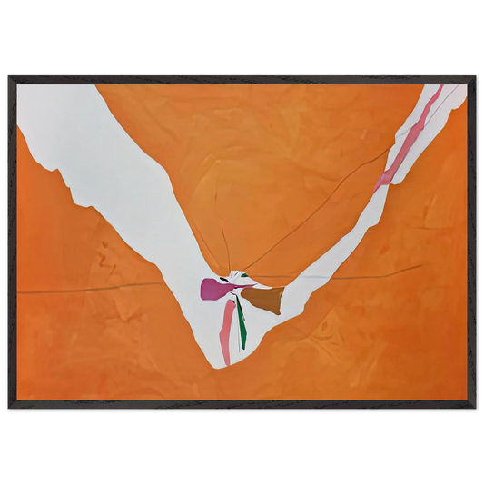 Chairman of the Board 1971- - Helen Frankenthaler Framed Art Print – Black Wooden Frame - Default Title - -Framed Art Print