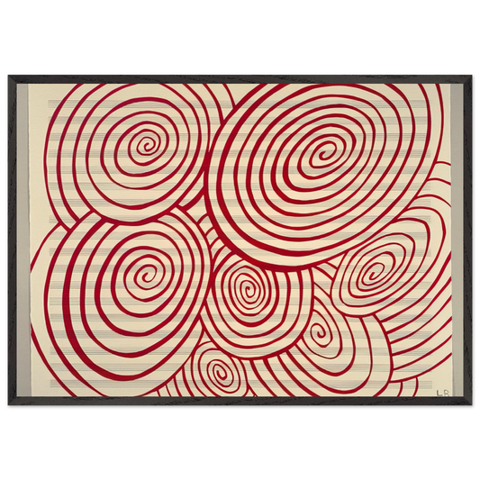 FUGUE 2003 - Louise Bourgeois Framed Art Print – Black Wooden Frame - Default Title - -Framed Art Print