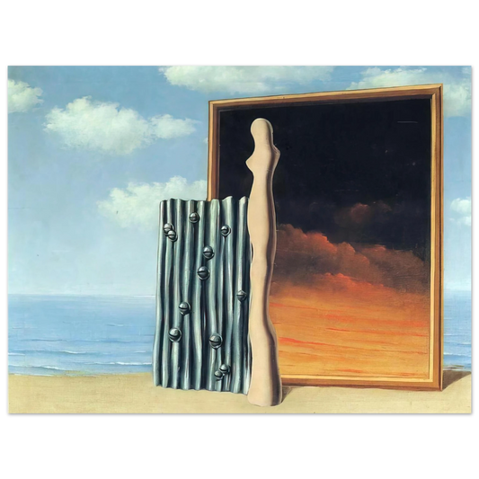 Rene Magritte - COMPOSITION ON A SEASHORE 1935 Fine Art Poster - Default Title