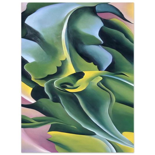 Georgia O'Keeffe - Corn No. 2 Fine Art Poster - 13x18 cm / 5x7 inches