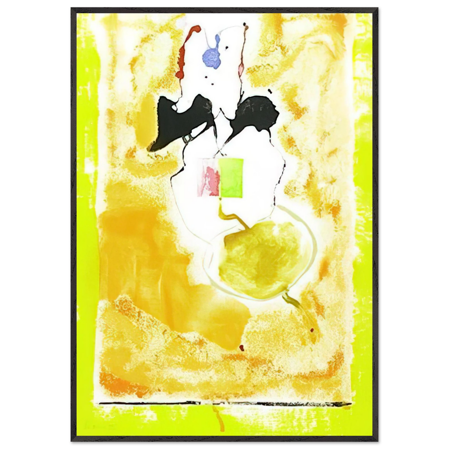Helen Frankenthaler - Solar Imp - 2001 Wall art - 45x60 cm / 18x24 inches - Fine Art Poster - -