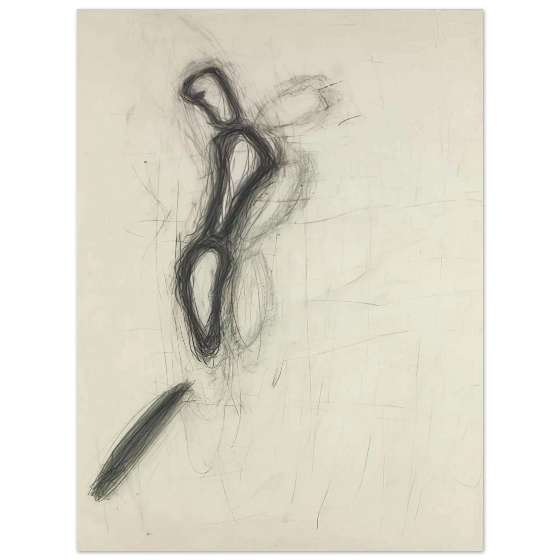 Susan Rothenberg - UNTITLED 1982 Fine Art Poster - Default Title