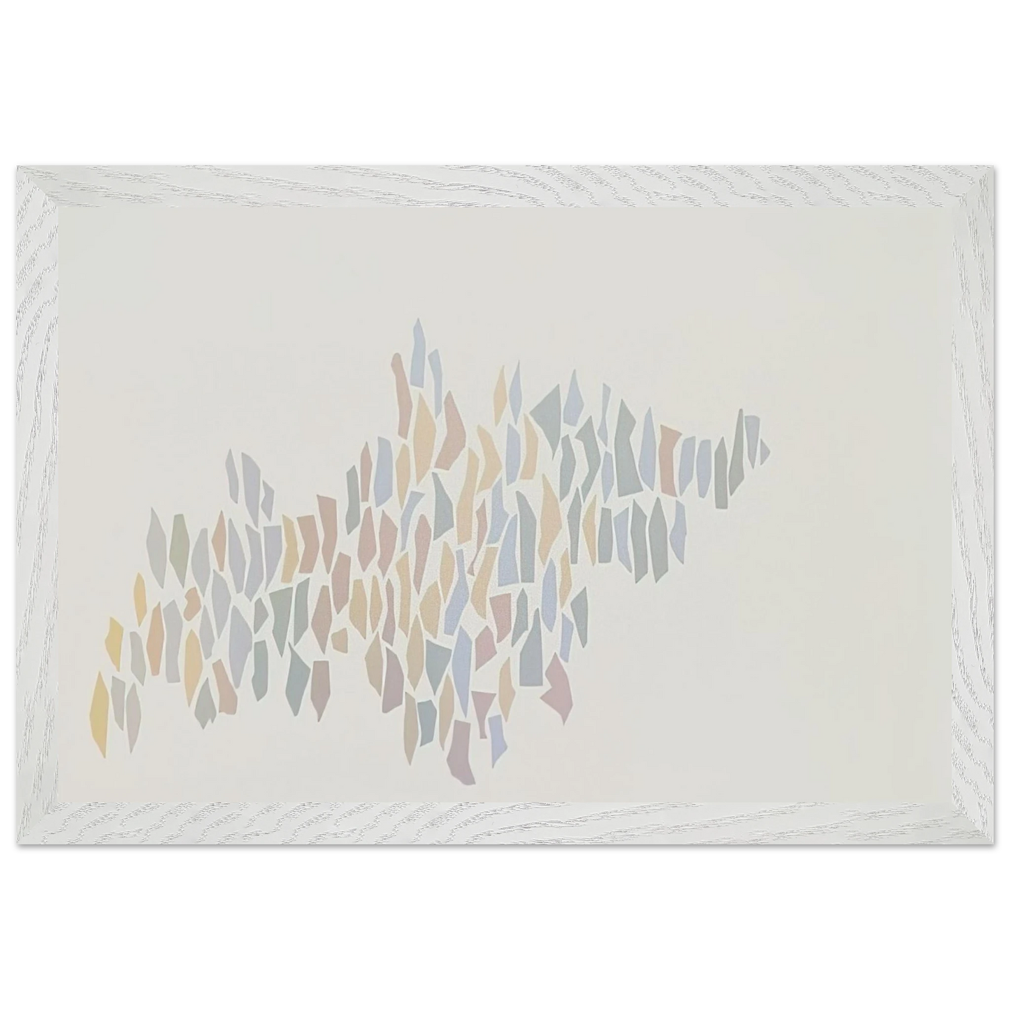 Mark Rothko - Untitled - 1970 Wall Art - 30x40 cm / 12x16 inches - Premium Wooden Framed Poster With Fine Art Paper - White frame
