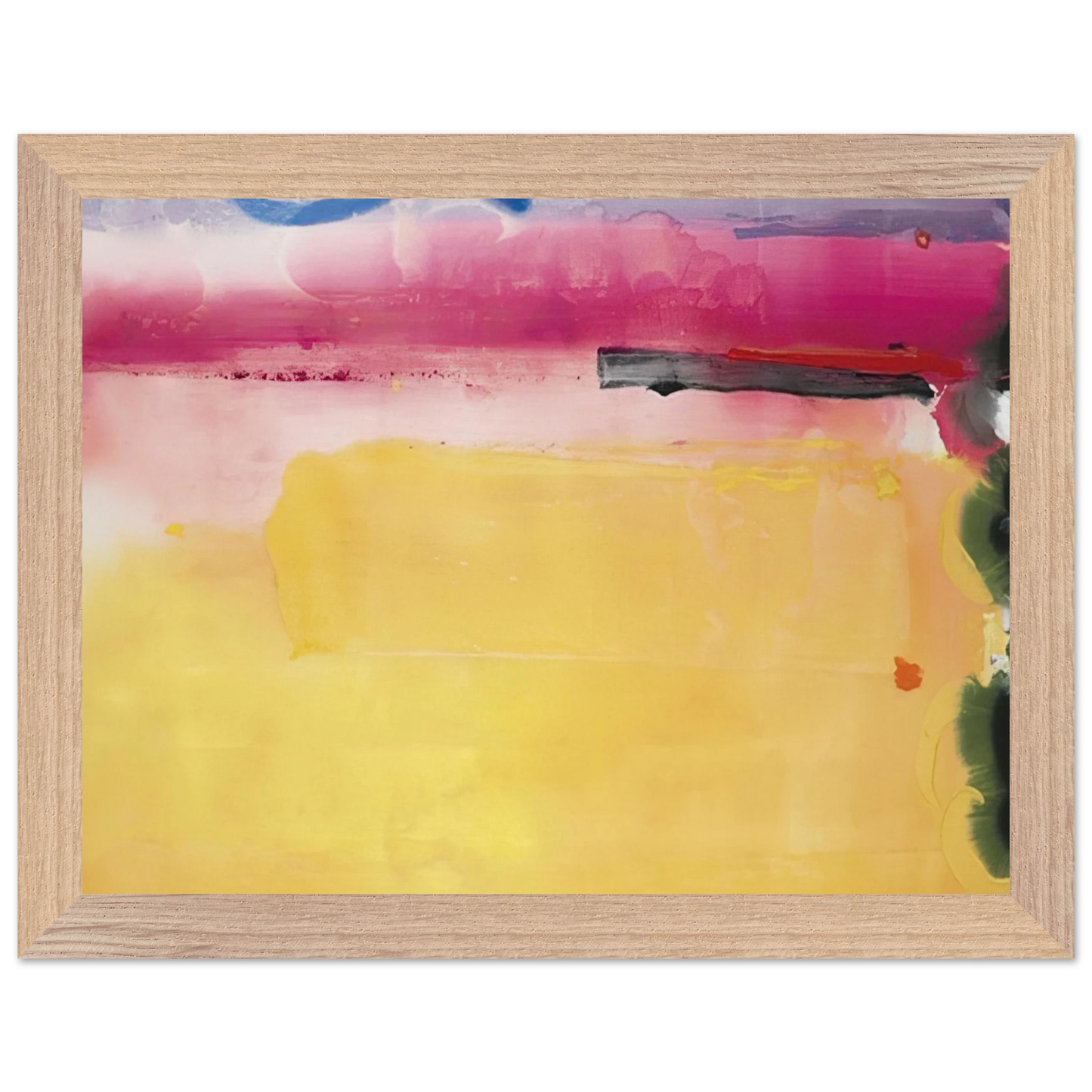 Helen Frankenthaler - Black-Eyed Susan - 1988 Wall art - 50x70 cm / 20x28 inches - Fine Art Poster - -