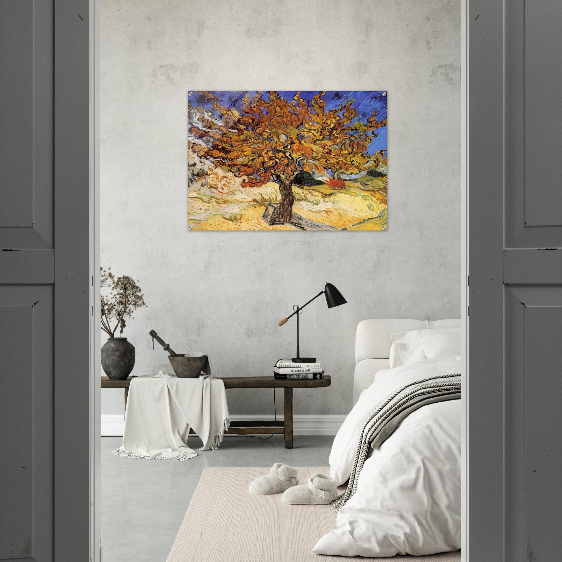 Mulberry Tree - Vincent van Gogh Acrylic Print - 70x100 cm / 28x40″ inches | Vincent van Gogh Wall Art | Vincent van Gogh Prints