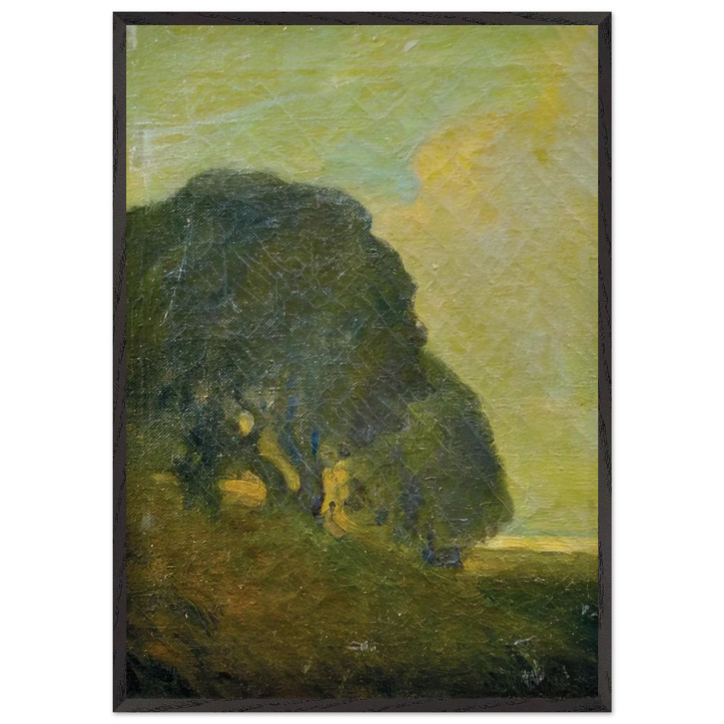 Landscape - Tonalism - Xavier Martinez Framed Art Print – Black Wooden Frame - Default Title - -Framed Art Print