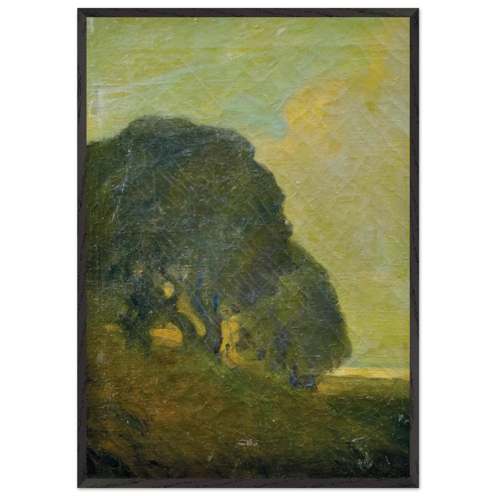 Landscape - Tonalism - Xavier Martinez Framed Art Print – Black Wooden Frame - Default Title - -Framed Art Print