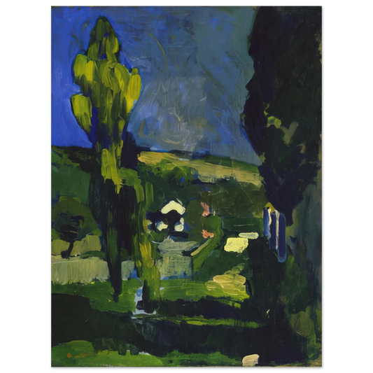 Andre Derain - POPLARS 1900 Fine Art Poster - Default Title