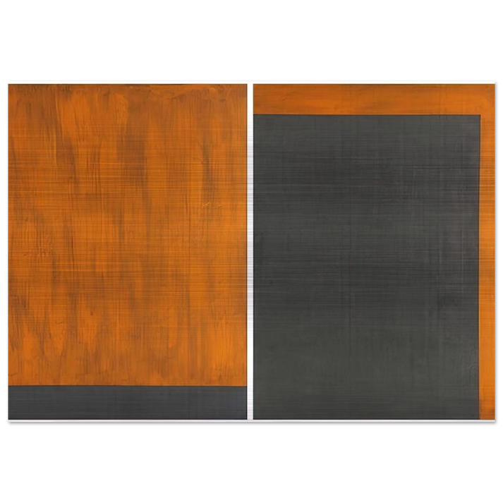 Untitled No. 12 and 13 - 1991 - Gunther Forg Brushed Aluminum Print - 70x100 cm / 28x40 inches | Gunther Forg Aluminum Print | Gunther Forg Prints