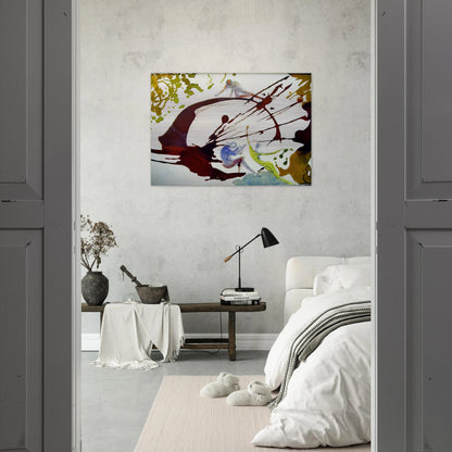IN PRINCIPIODEUS CREAVIT 1964 - Salvador Dali Brushed Aluminum Print - 70x100 cm / 28x40 inches | Salvador Dali Aluminum Print | Salvador Dali Prints