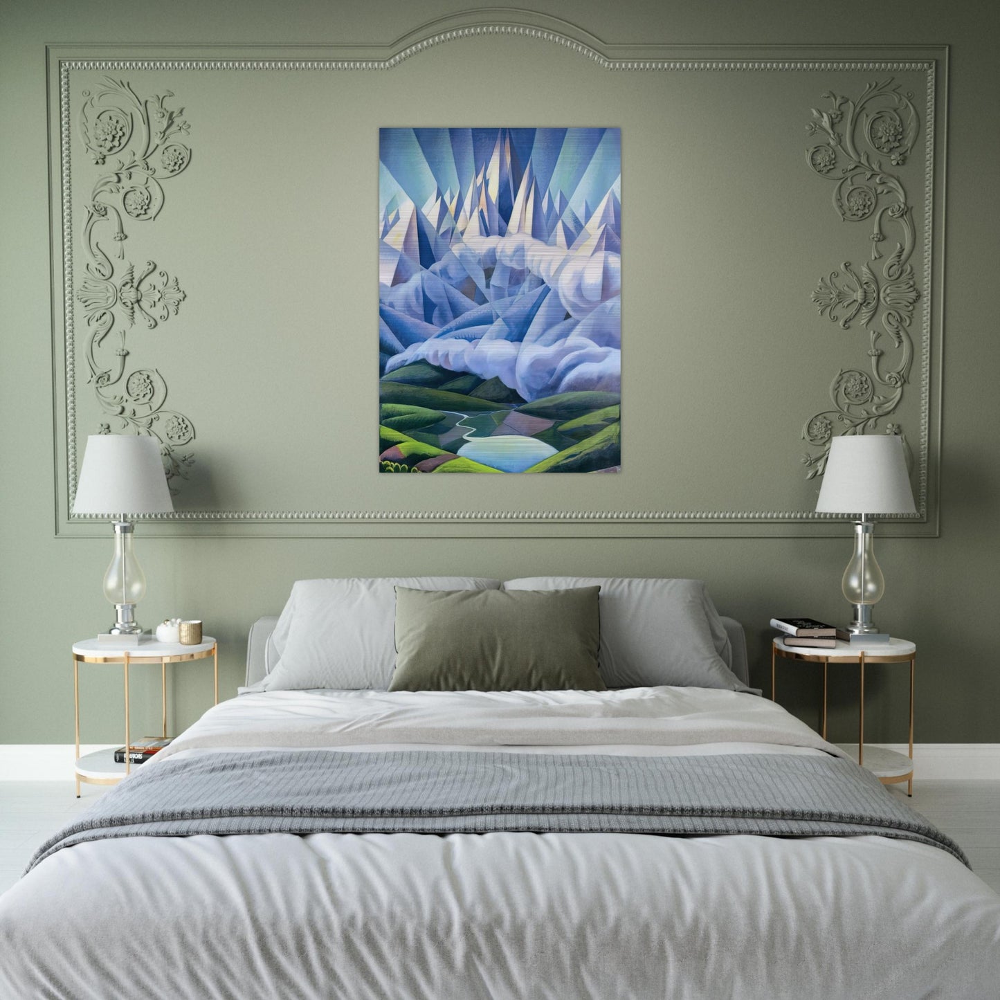 Forme ascenzionali o Forze ascenzionali - 1930 - Gerardo Dottori Brushed Aluminum Print - 70x100 cm / 28x40 inches | Gerardo Dottori Aluminum Print | Gerardo Dottori Prints