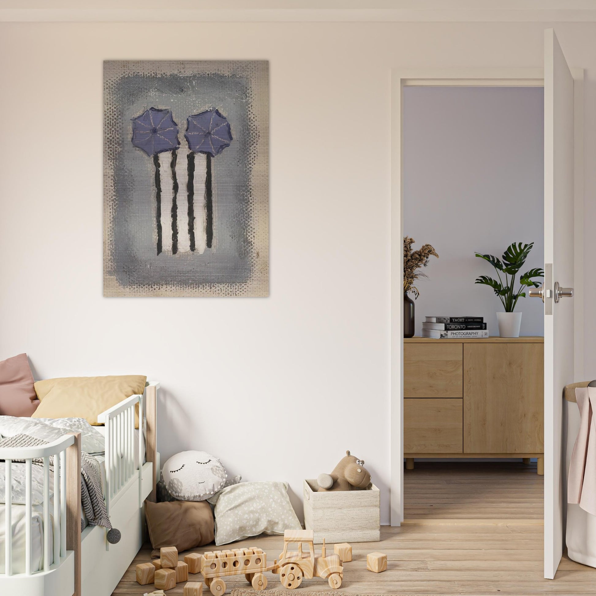 Untitled - 1947 - Forrest Bess Brushed Aluminum Print - 70x100 cm / 28x40 inches | Forrest Bess Aluminum Print | Forrest Bess Prints