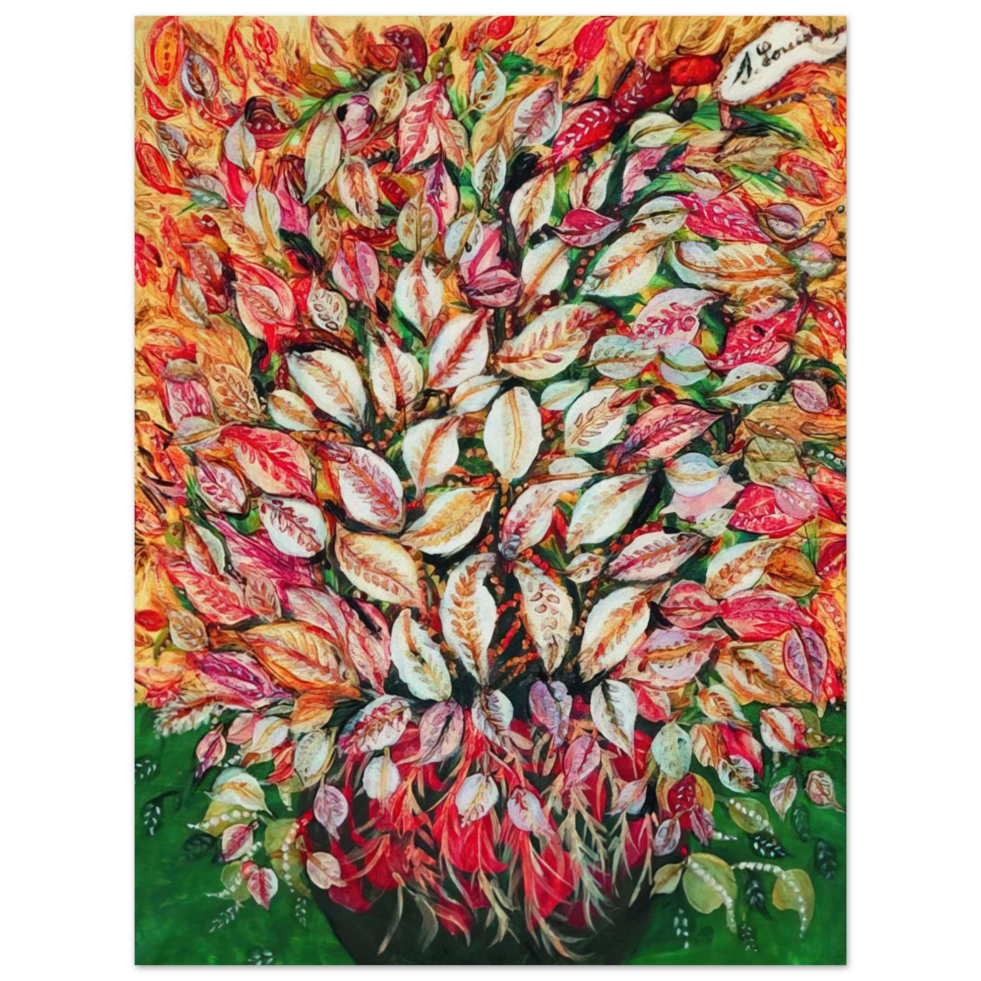 Seraphine Louis - Feuilles - 1928 Fine Art Poster - Default Title