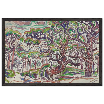 Walter Inglis Anderson - Walter Anderson Wall art - 50x70 cm / 20x28 Inches - Premium Wooden Framed Poster With Fine Art Paper - Wood frame