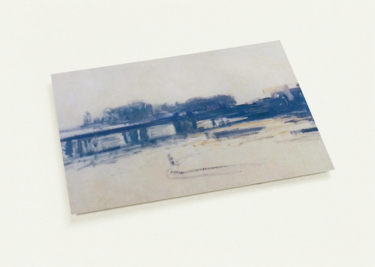 Charing Cross Bridge study By claude monet Pack of 10 Post Cards | claude monet Post Cards | A6 (10.5 x 14.8 cm) - 4.1 x 5.8 inches
