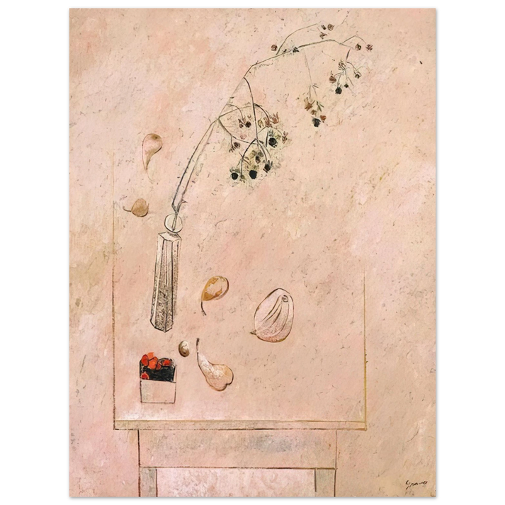 Morris Graves - August Still Life - 1952  75x100 cm / 30x40inches Fine Art Poster