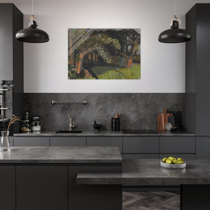 PAYSAGE A MAINTENON 1918 - Henri Matisse Acrylic Print - 70x100 cm / 28x40″ inches | Henri Matisse Wall Art | Henri Matisse Prints