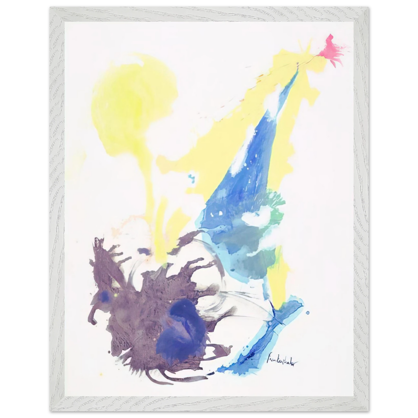 Helen Frankenthaler - Moving Day - 1961 Wall art - 75x100 cm / 30x40 inches - Fine Art Poster - -