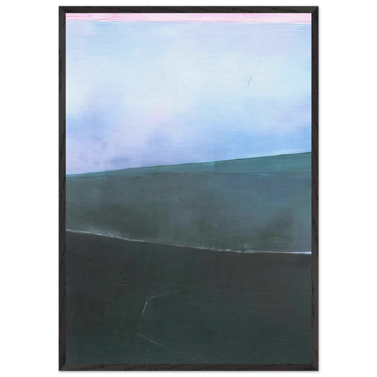 Washington DC October 8 1964 - 1964 N1 - Edward Corbett Framed Art Print – Black Wooden Frame - Default Title - -Framed Art Print