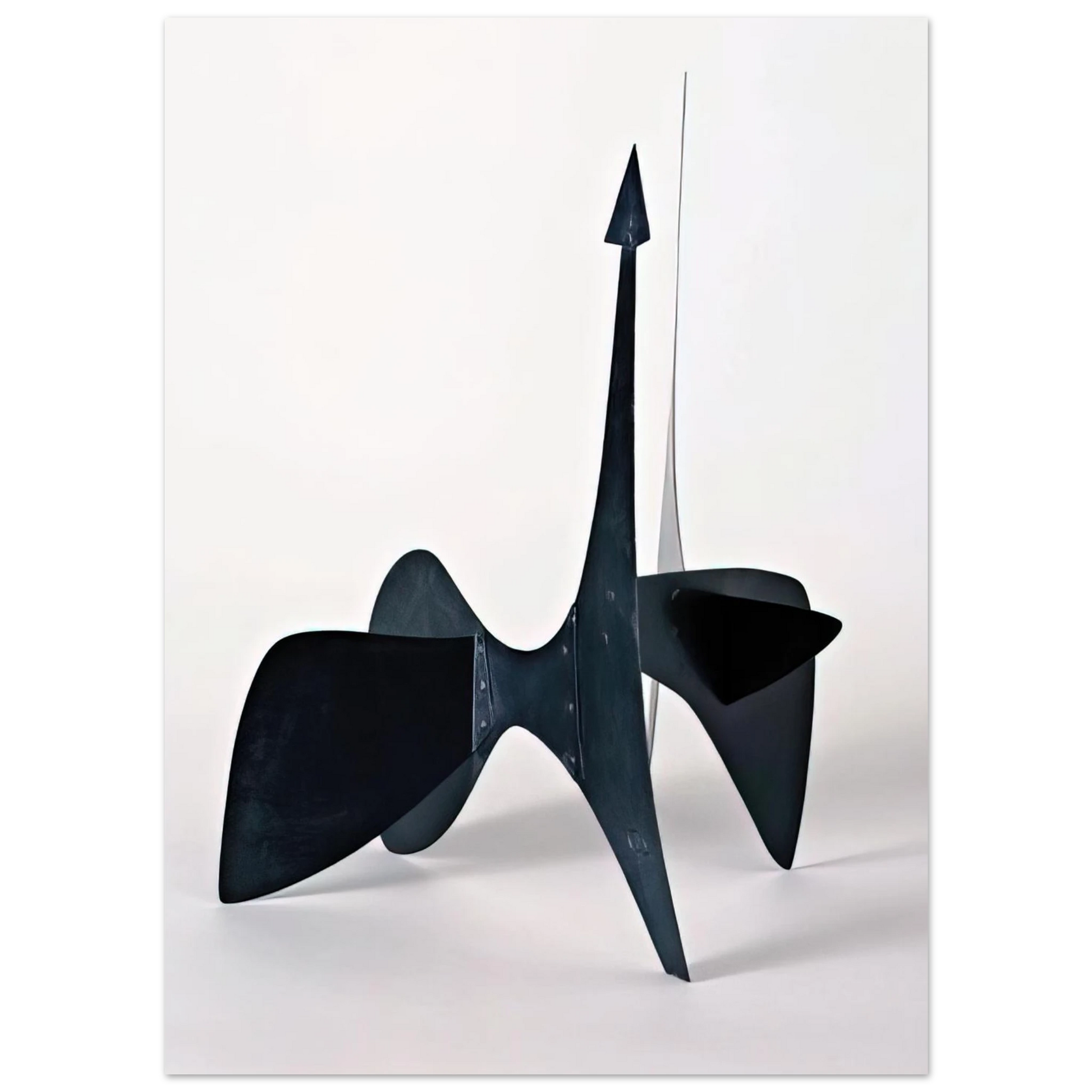 Alexander Calder - TEODELAPIO MAQUETTE II 1962 Fine Art Poster - 75x100 cm / 30x40 inches