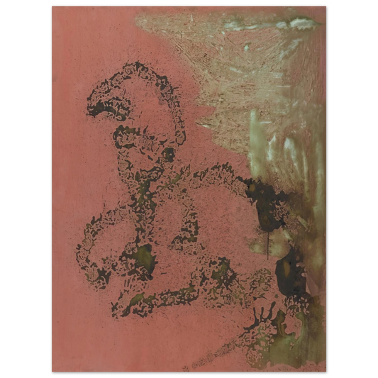 Andy Warhol - Oxidation Painting Fine Art Poster - 13x18 cm / 5x7 inches