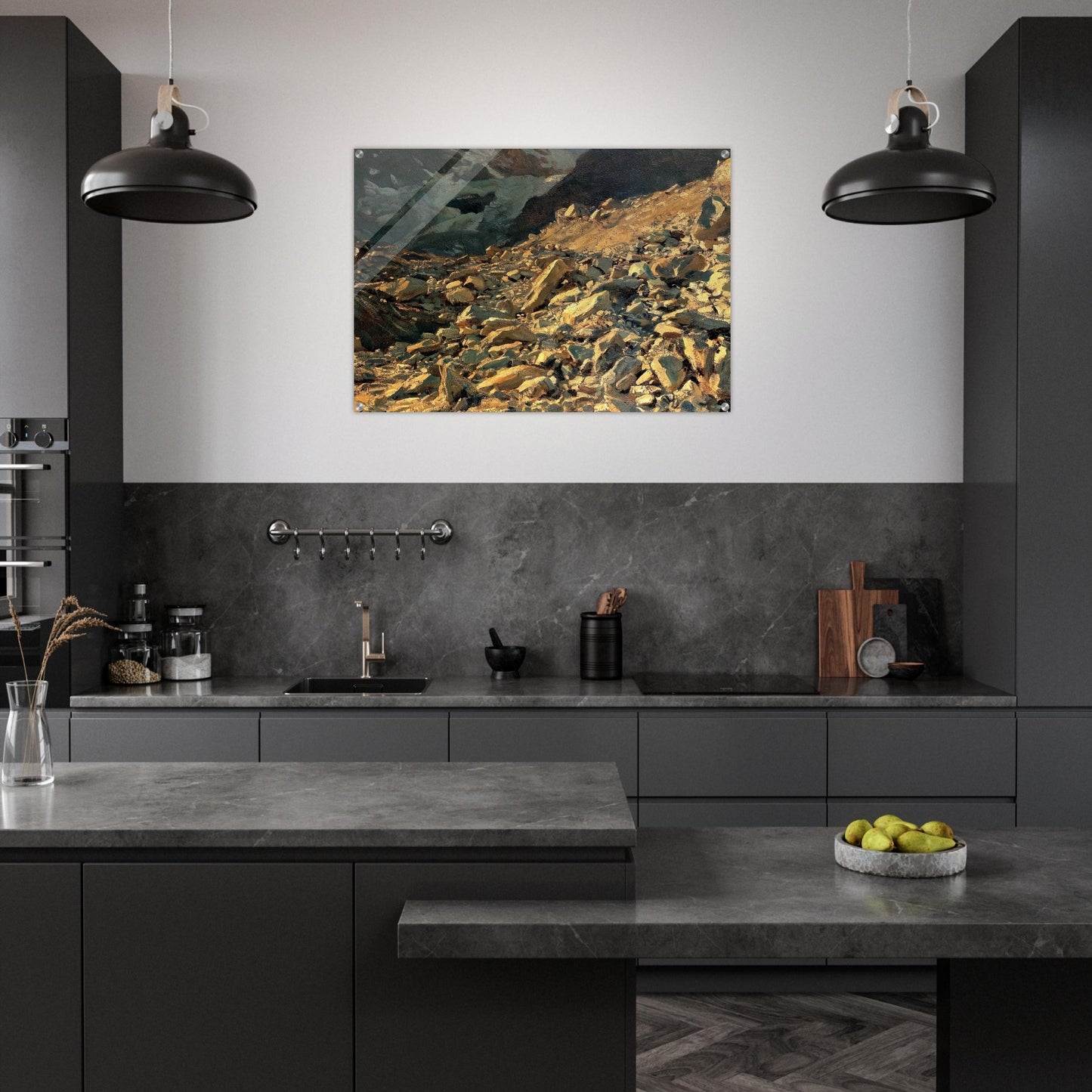 Moraine - John Singer Sargent Acrylic Print - 70x100 cm / 28x40″ inches