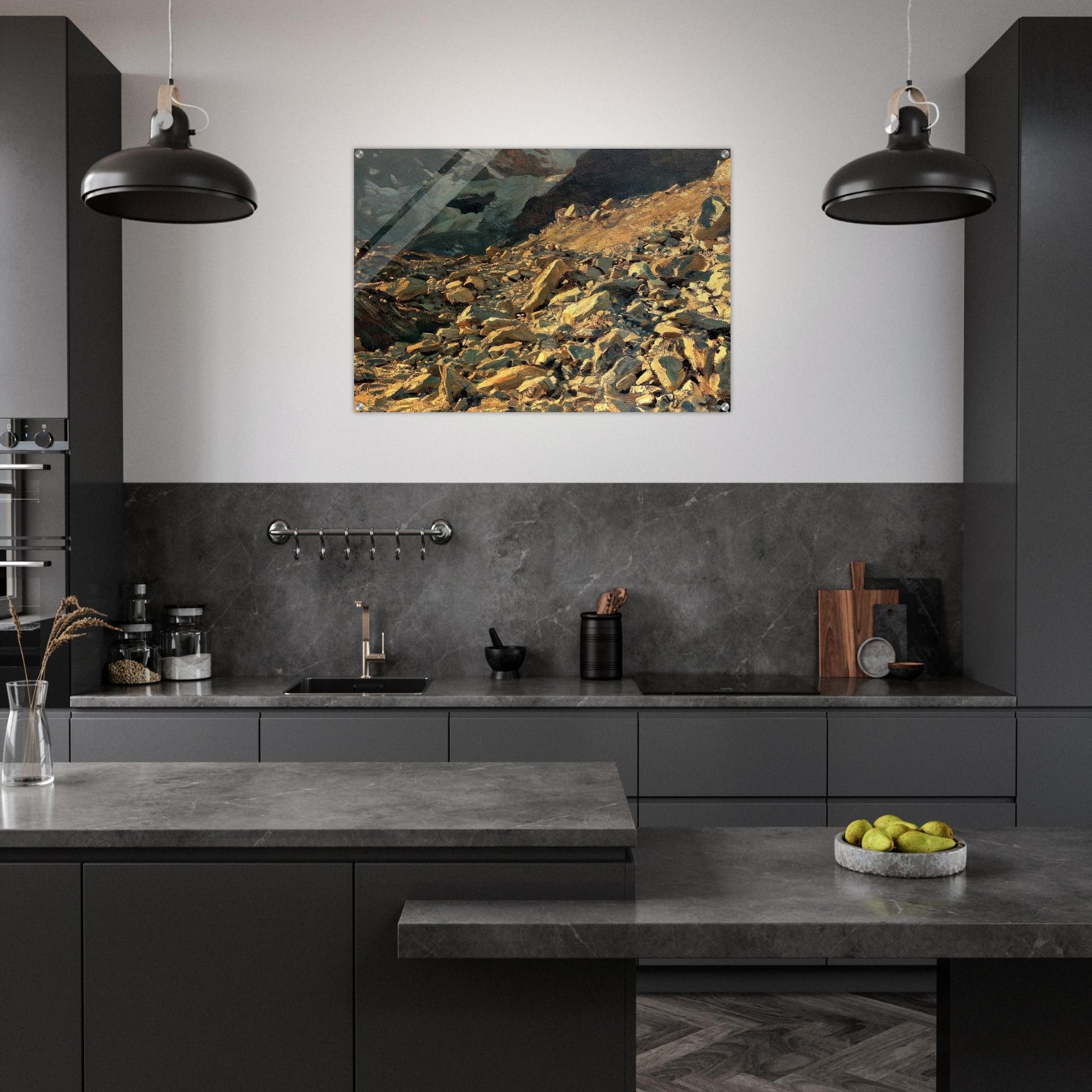 Moraine - John Singer Sargent Acrylic Print - 70x100 cm / 28x40″ inches