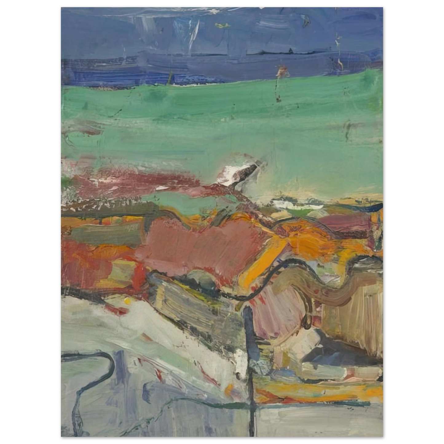 Richard Diebenkorn - Berkeley Fine Art Poster - Default Title