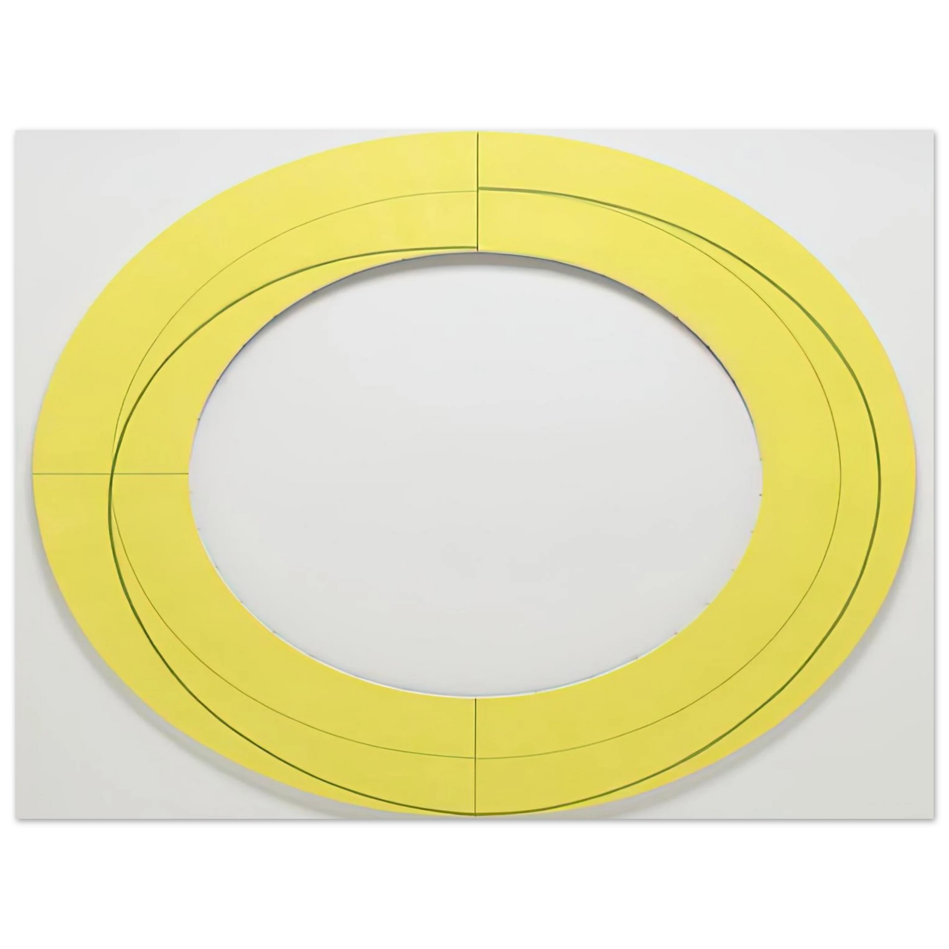 Robert Mangold - RING IMAGE M 2010 Fine Art Poster - Default Title