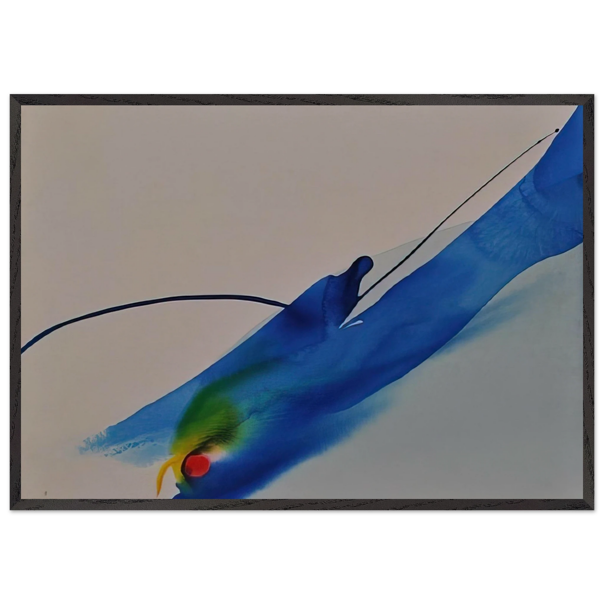 Phenomena Calling - Paul Jenkins Framed Art Print – Black Wooden Frame - Default Title - -Framed Art Print