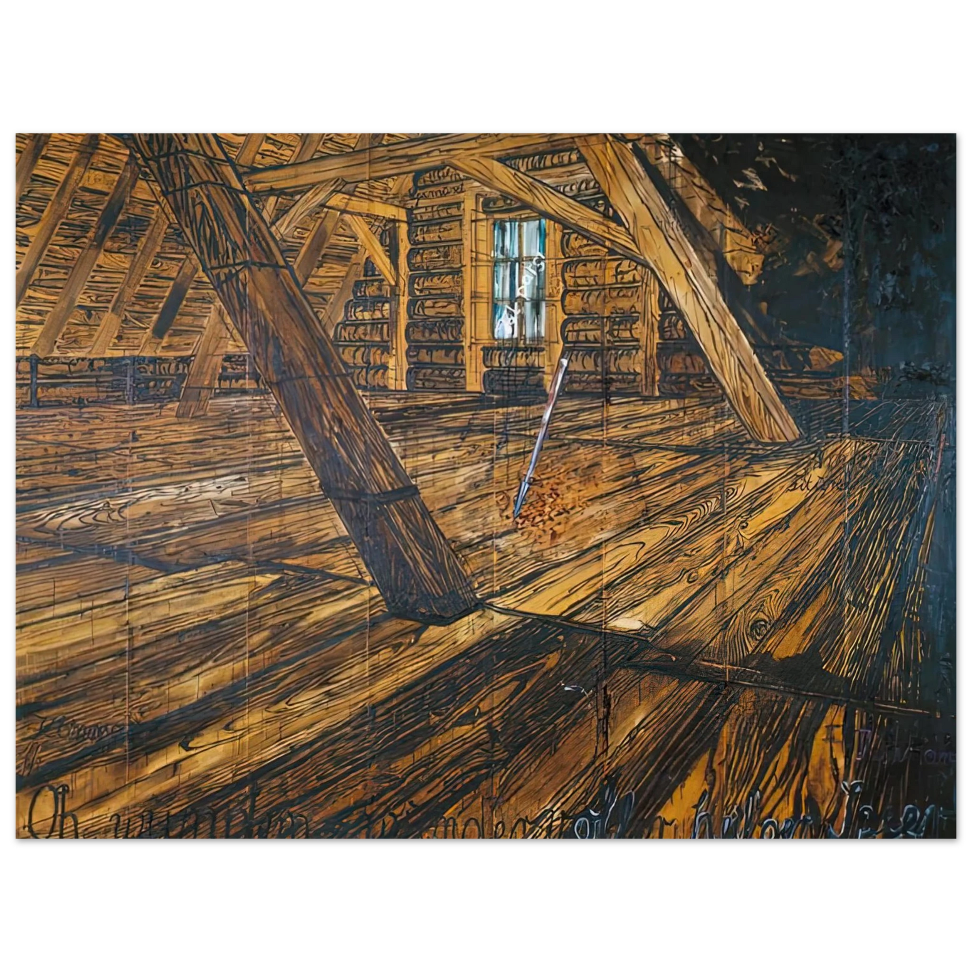 Anselm Kiefer - PARSIFAL III 1973 Fine Art Poster - Default Title