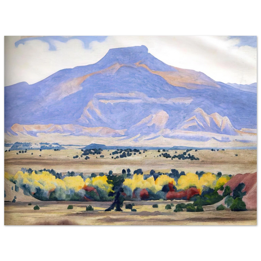 Georgia O'Keeffe - Pedernal Fine Art Poster - 13x18 cm / 5x7 inches