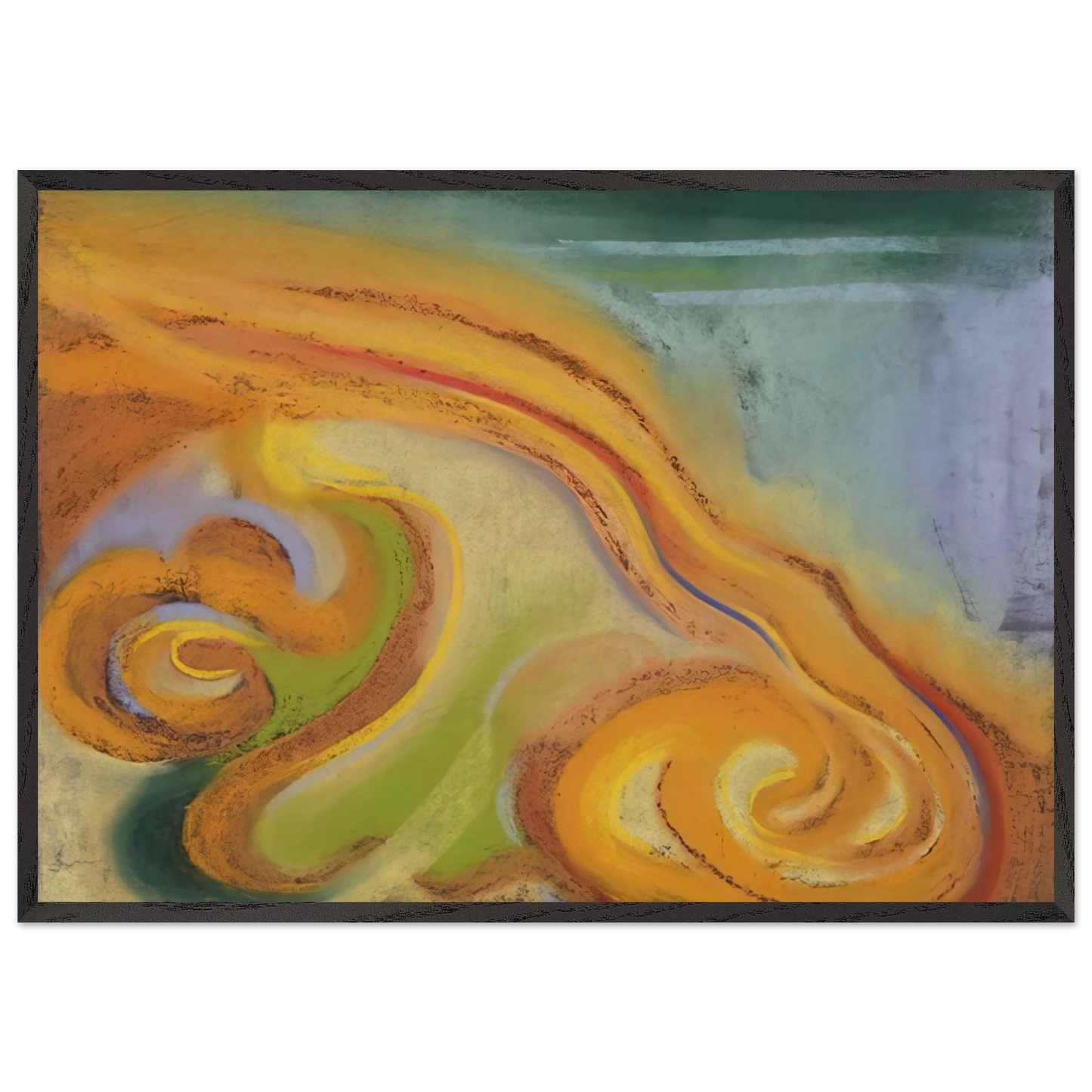 Special No 32 - Georgia OKeeffe Framed Art Print – Black Wooden Frame - Default Title - -Framed Art Print